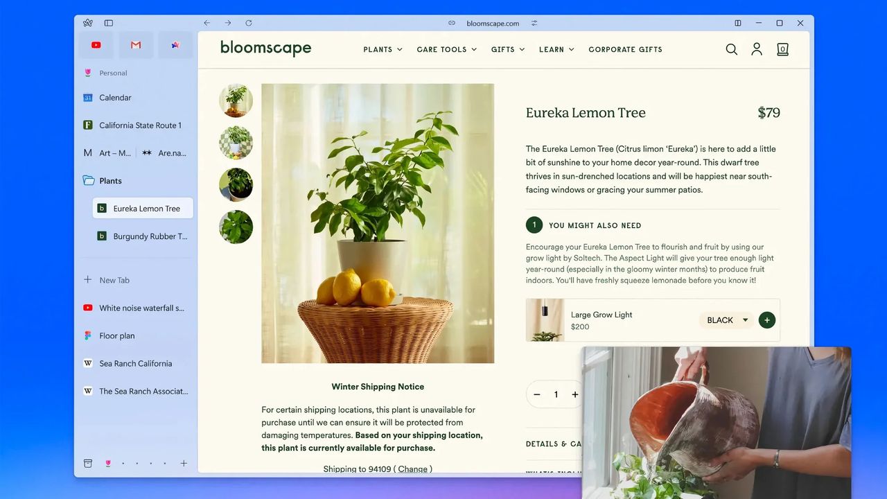 Webbläsaren Arc släpps för Windows
