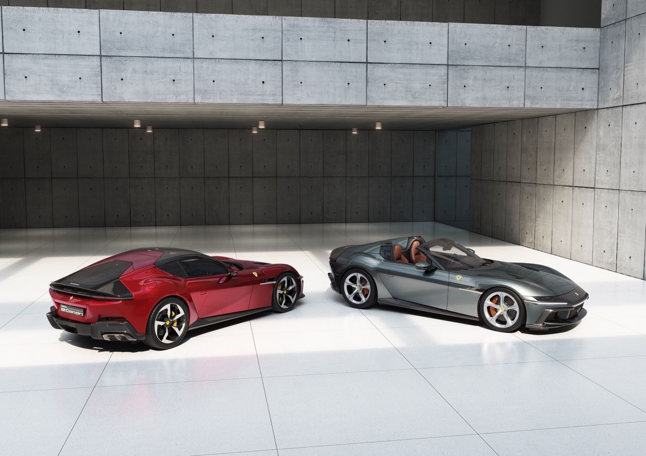Två nya modeller från Ferrari