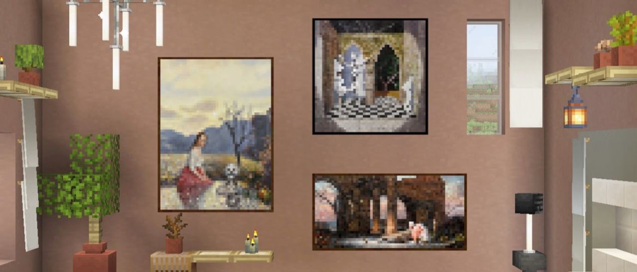 Minecraft firar 15 år med nya tavlor