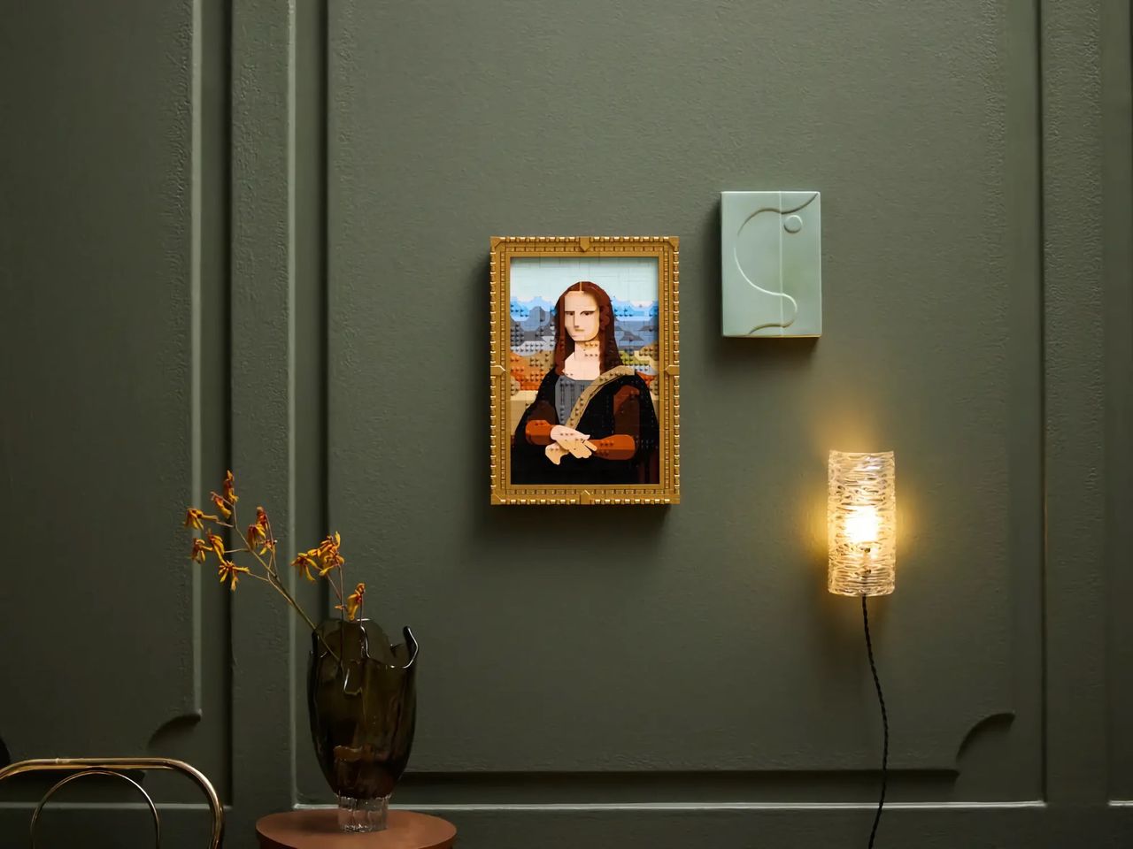 Bygg ihop Mona Lisa i Lego