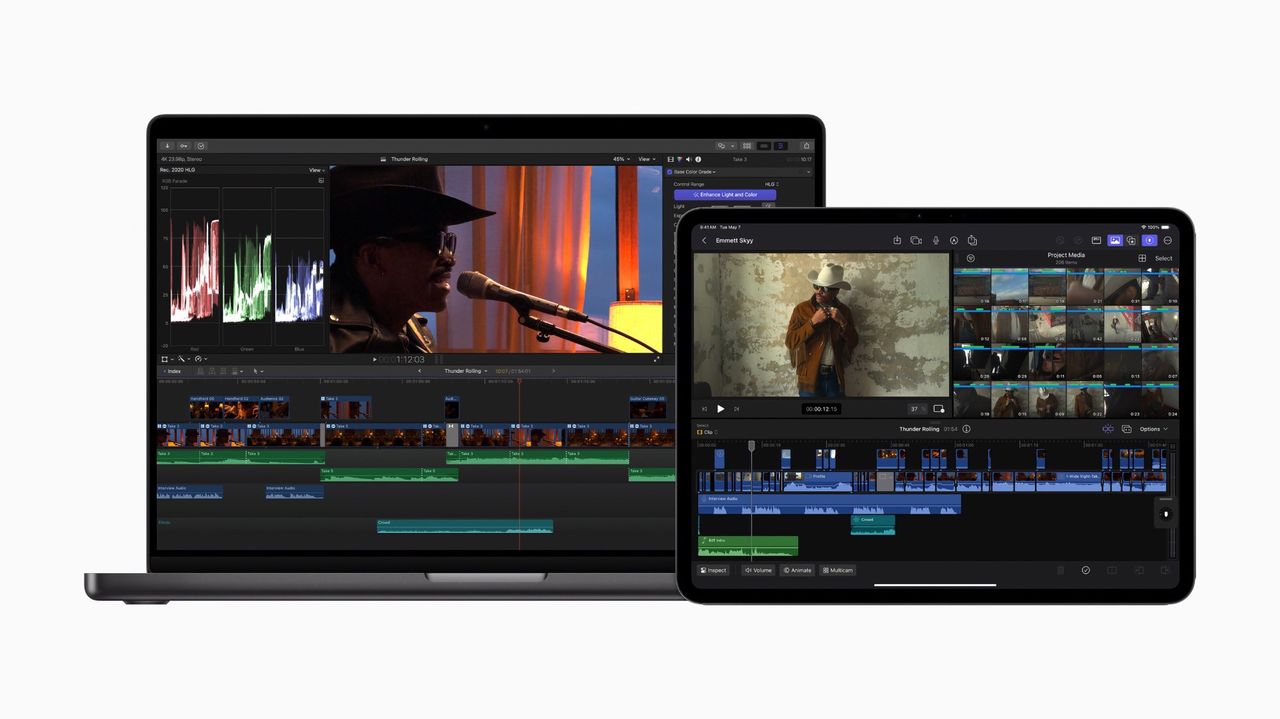 Här är nyheterna i Final Cut Pro och Logic Pro för iPad