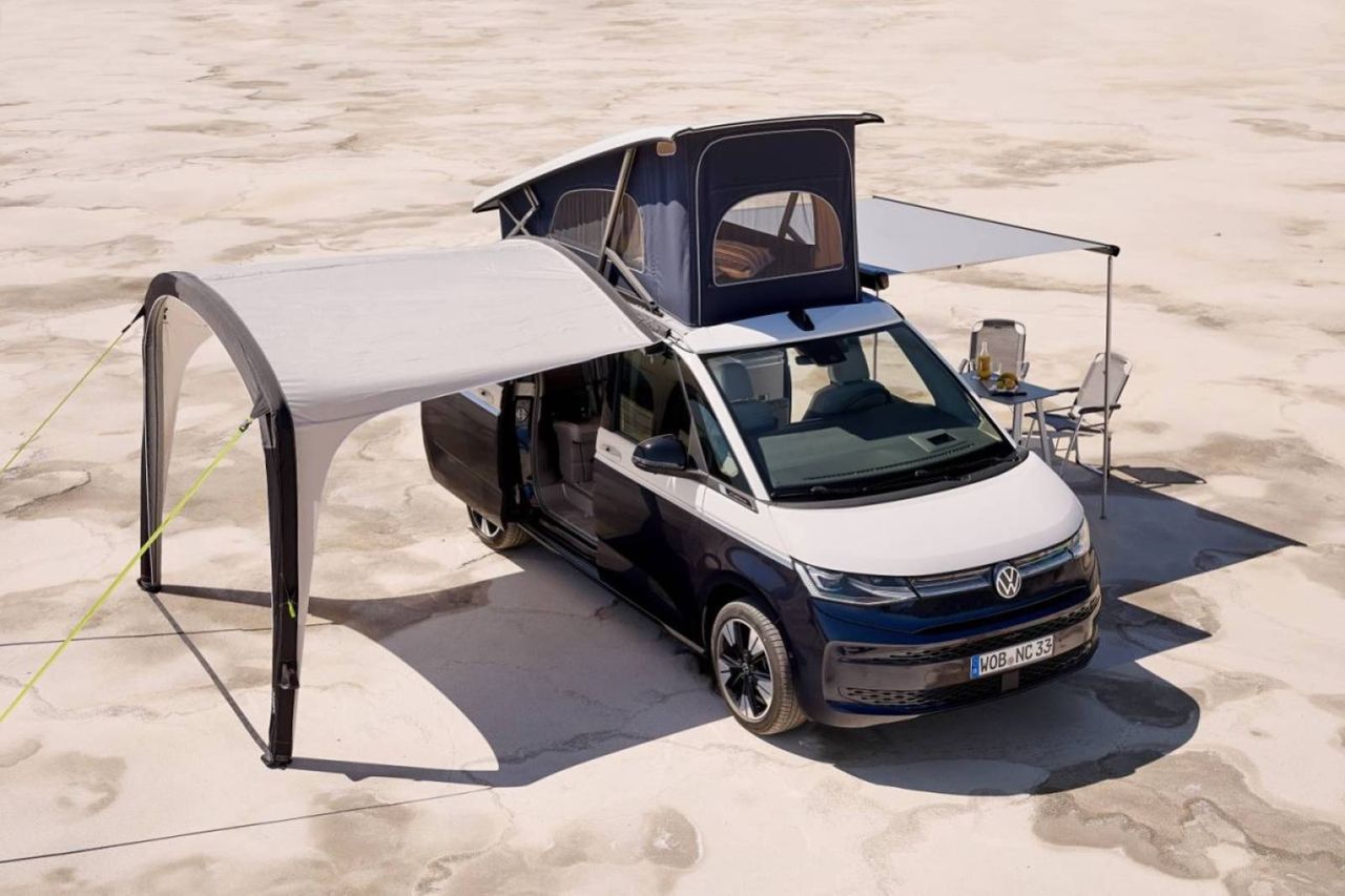 Jonny spanar in nya Volkswagen California