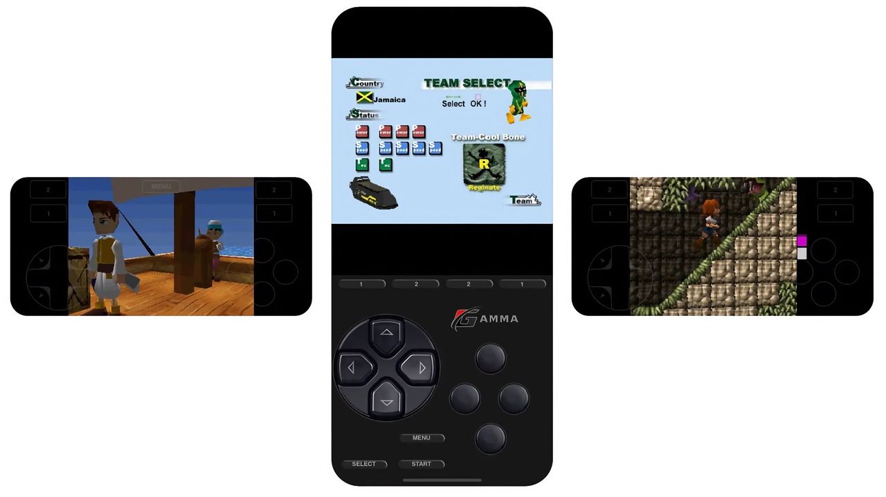 Appen Gamma är en PS1-emulator för iOS