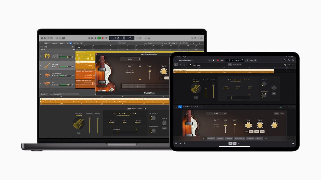 Apple släpper nya Logic Pro för iPad och Mac