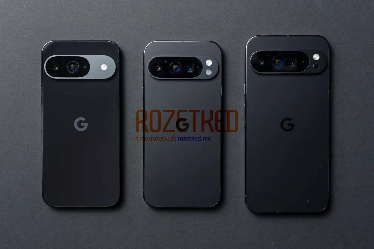Googles Pixel 9-serie läcker ut