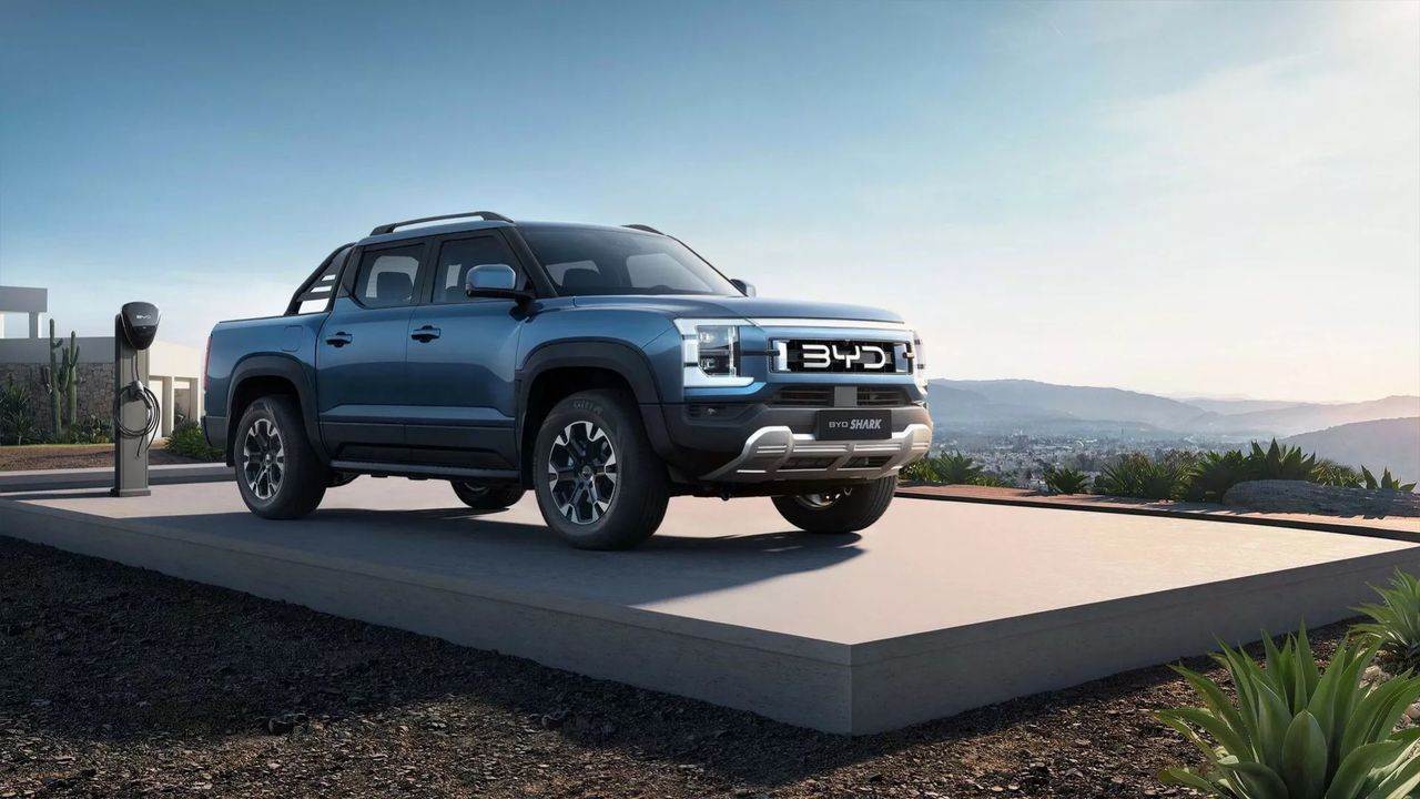 BYD presenterar pickupen Shark