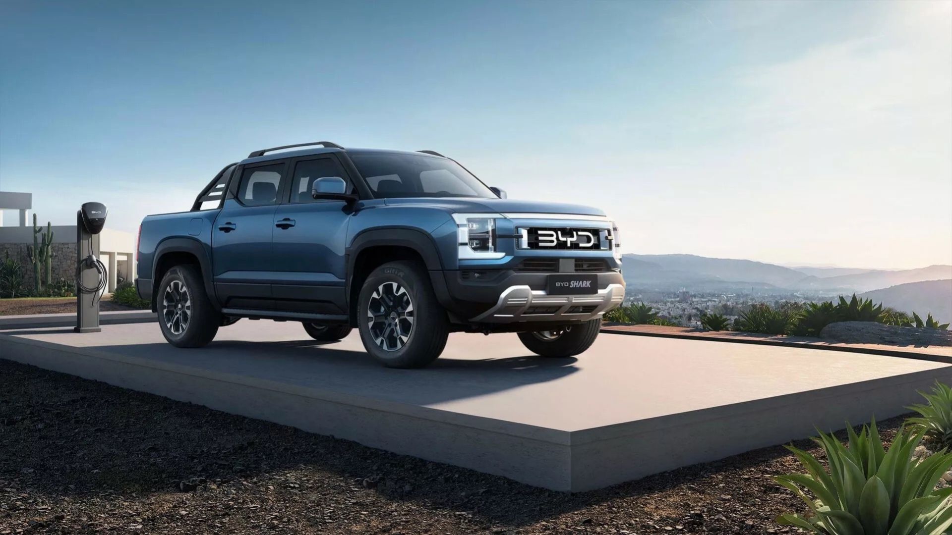 BYD presenterar pickupen Shark