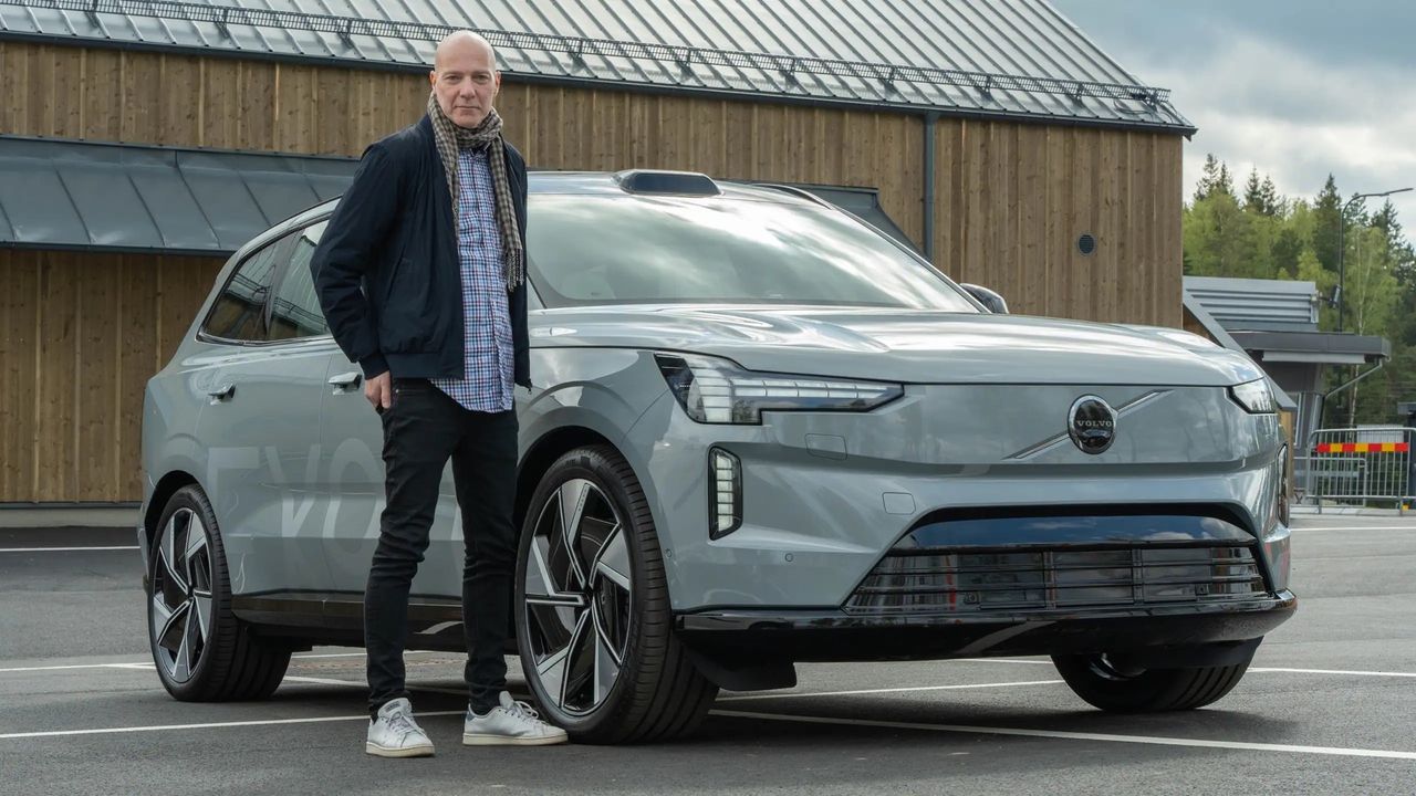 Teknikens Värld har fått åka med i Volvo EX90