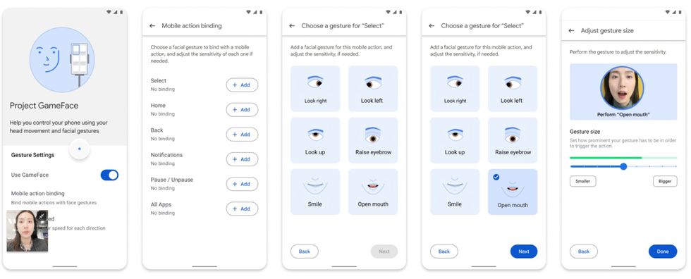Google släpper Project Gameface till Android