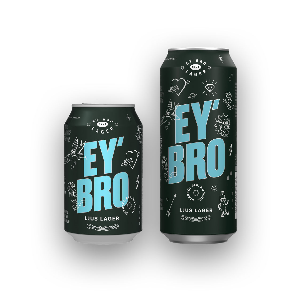 Det här är Ey'bro som långburk