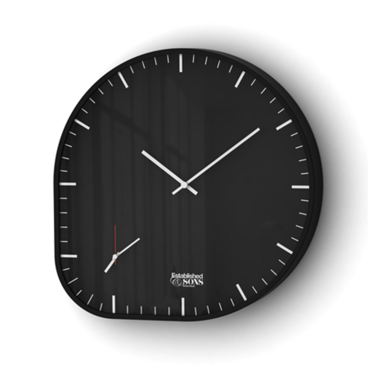 Two-timer - väggklocka med dubbla tidszoner