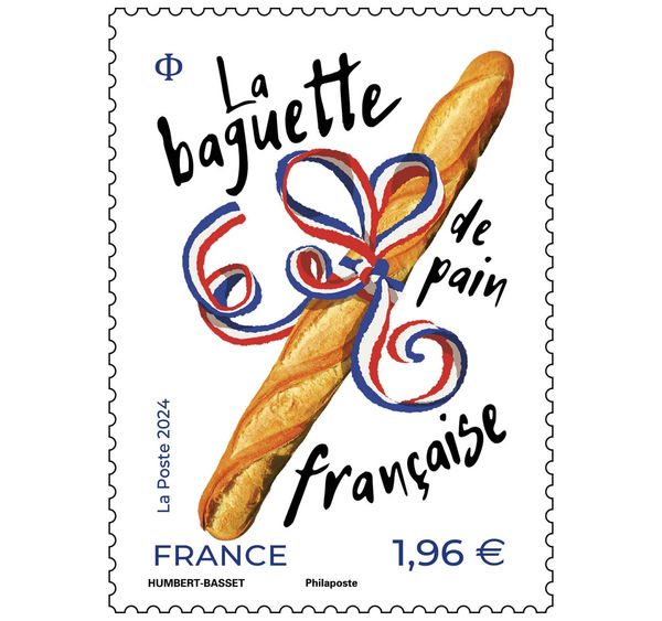 Franska posten släpper frimärke som luktar bröd