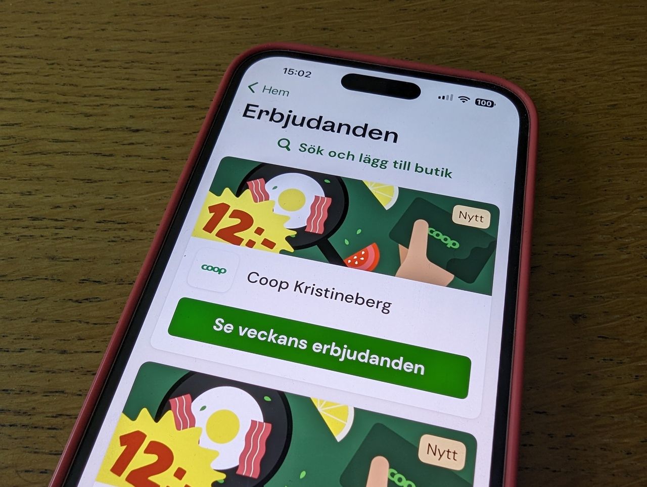 Kivra börjar med reklam