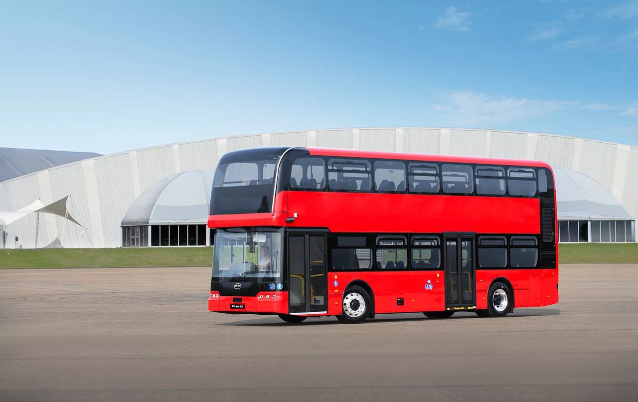 BYD ersätter Londons klassiska dubbeldäckare med denna