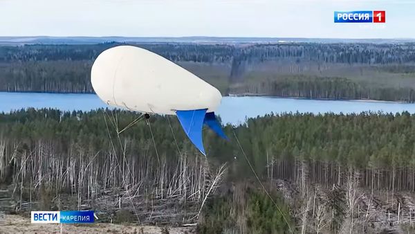 Ryssland övervakar gränsen till Finland med ballonger