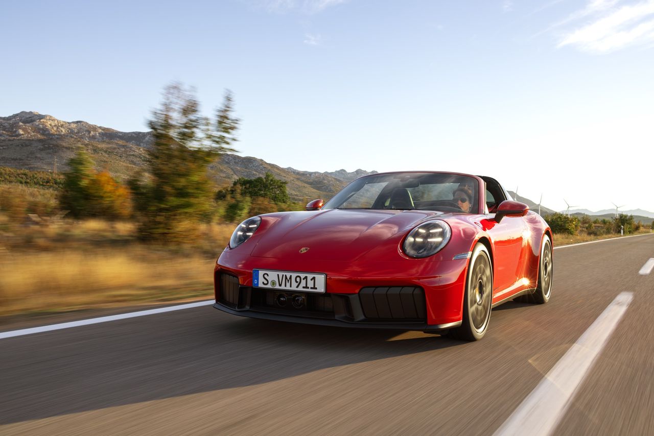 Nu är den här - nya Porsche 911