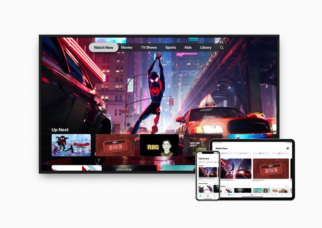 Apple jobbar på Apple TV-app för Android