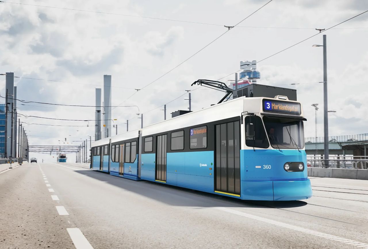 Göteborgs äldre spårvagnar börjar renoveras