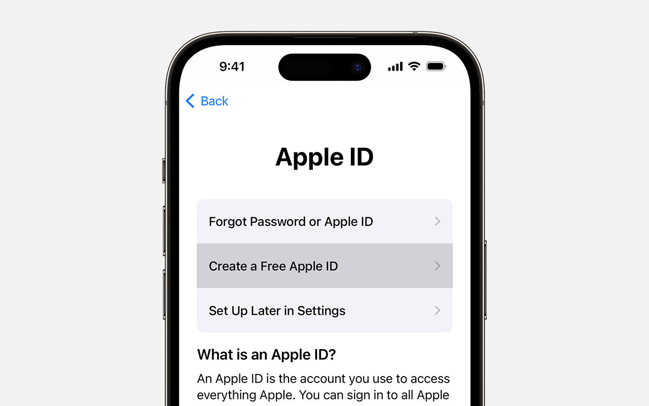 Apple ID blir Apple Account