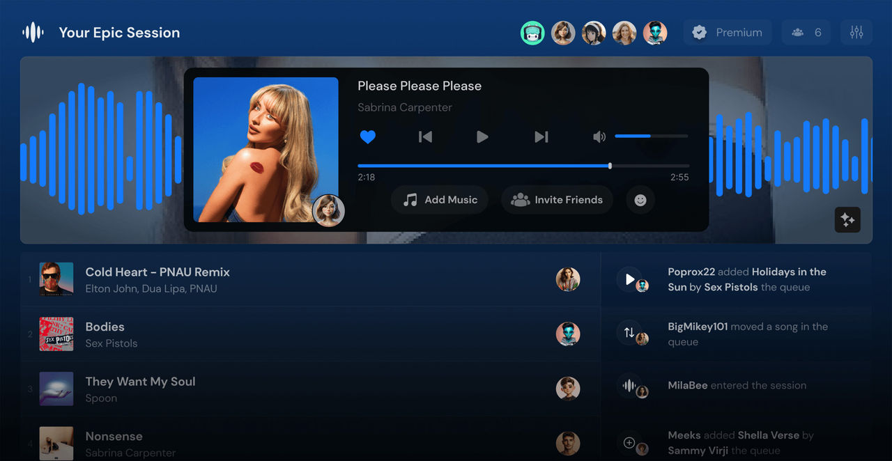 Rythm är en ny tjänst för att lyssna på musik tillsammans