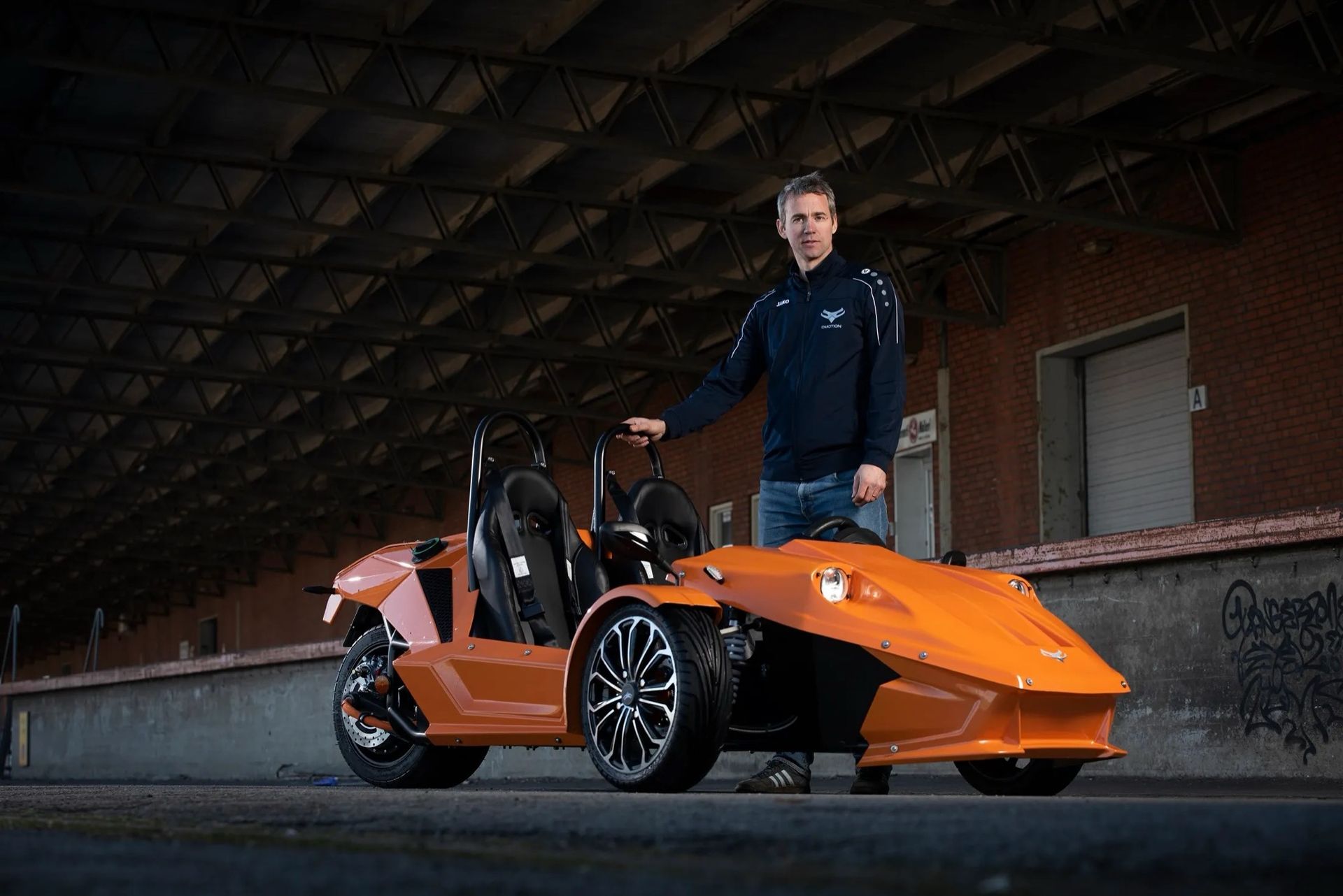 Den här eldrivna trehjulingen tillverkas i Stångby