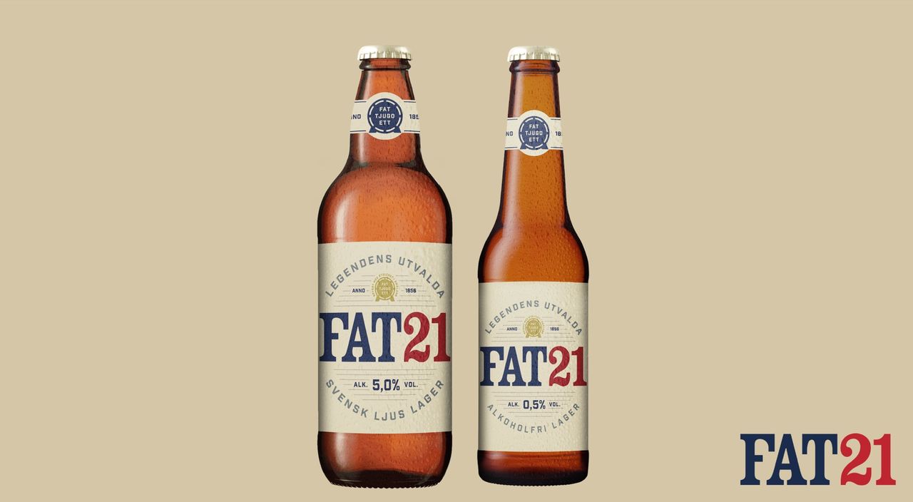 Ölen FAT21 nu på flaska