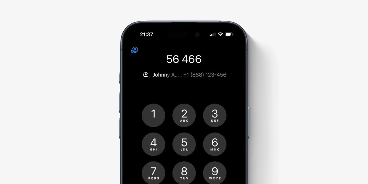 Apples telefon-app får stöd för T9