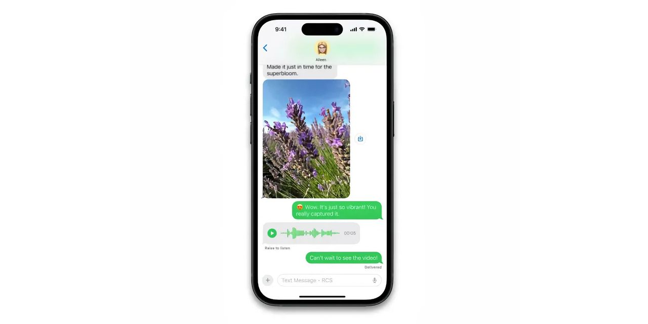Apple har rullat ut RCS-stöd för iOS 18
