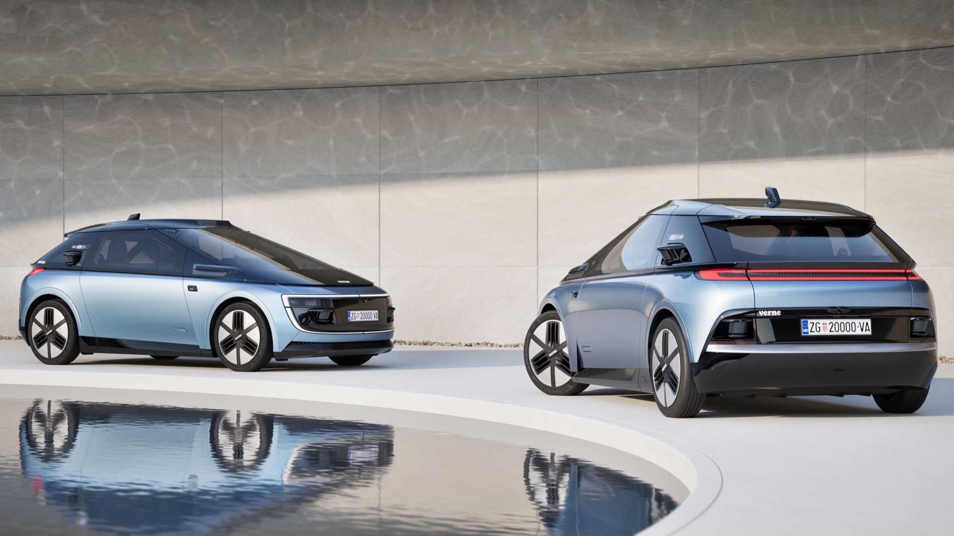 Det här är den självkörande robottaxin Verne