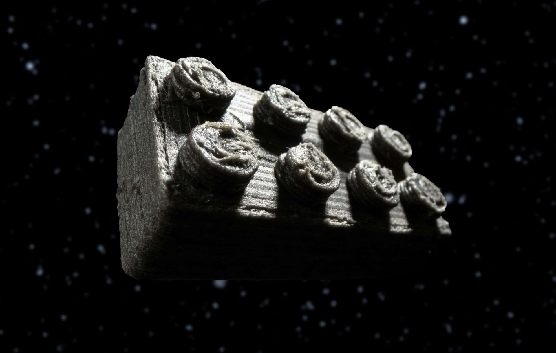Lego och Esa har gjort Legobitar av meteoritdamm