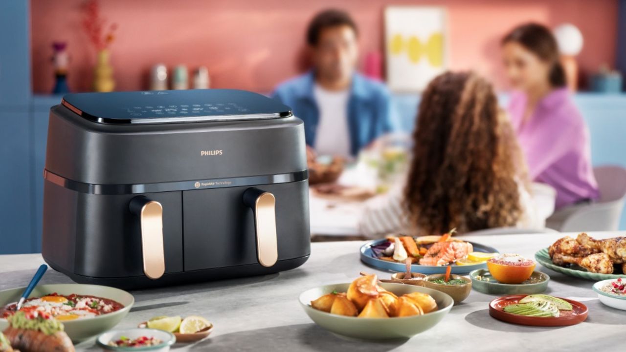 Philips lanserar airfryer med två korgar
