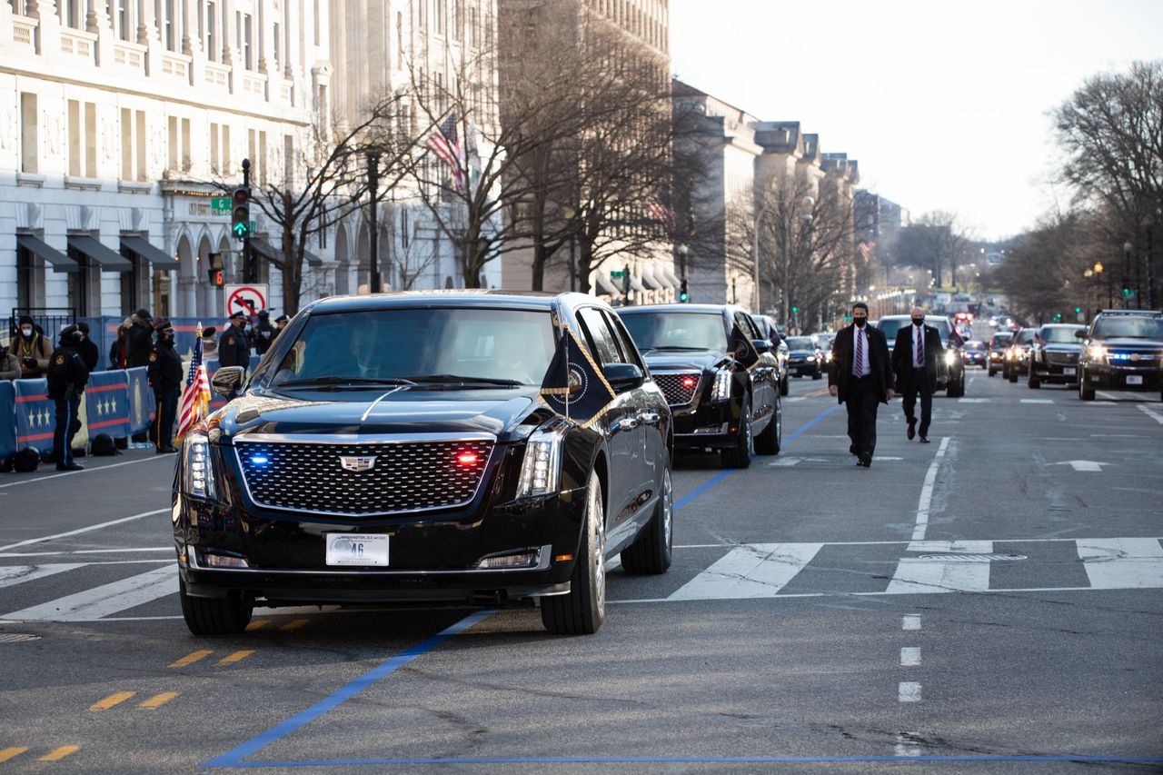 Det här är bilen som skyddar presidenten