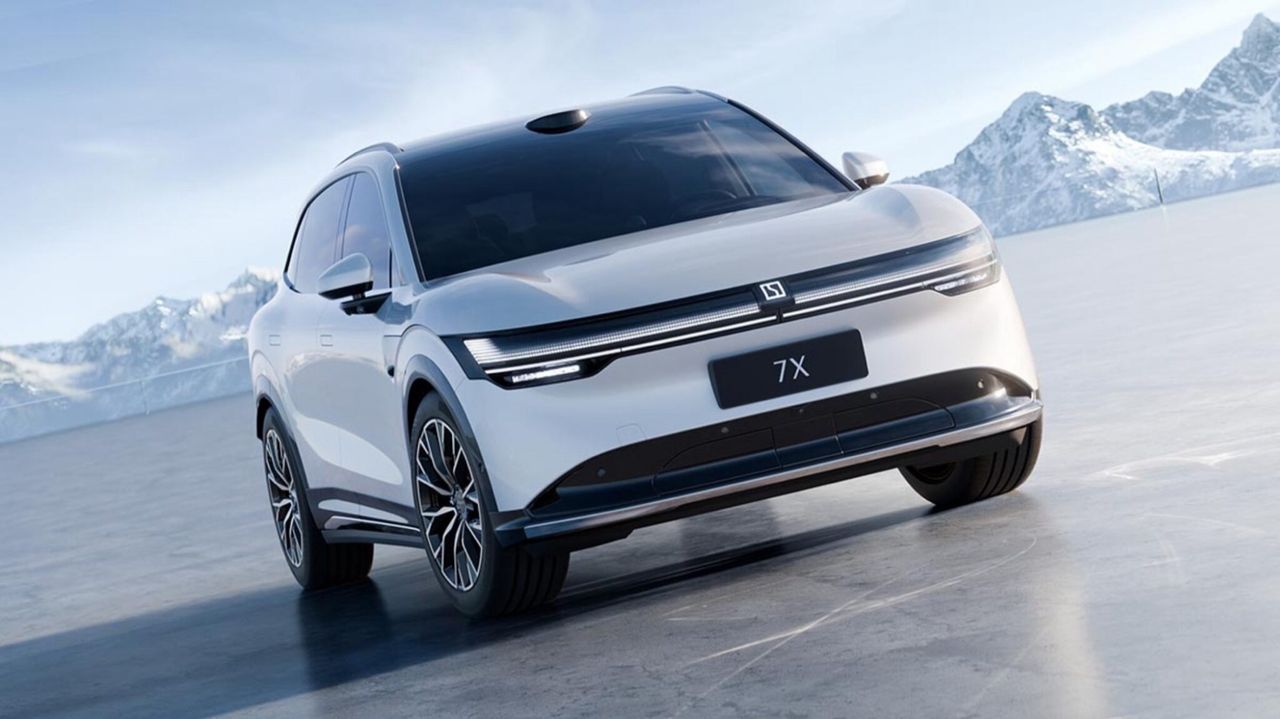 Nya Zeekr 7X är designad i Göteborg