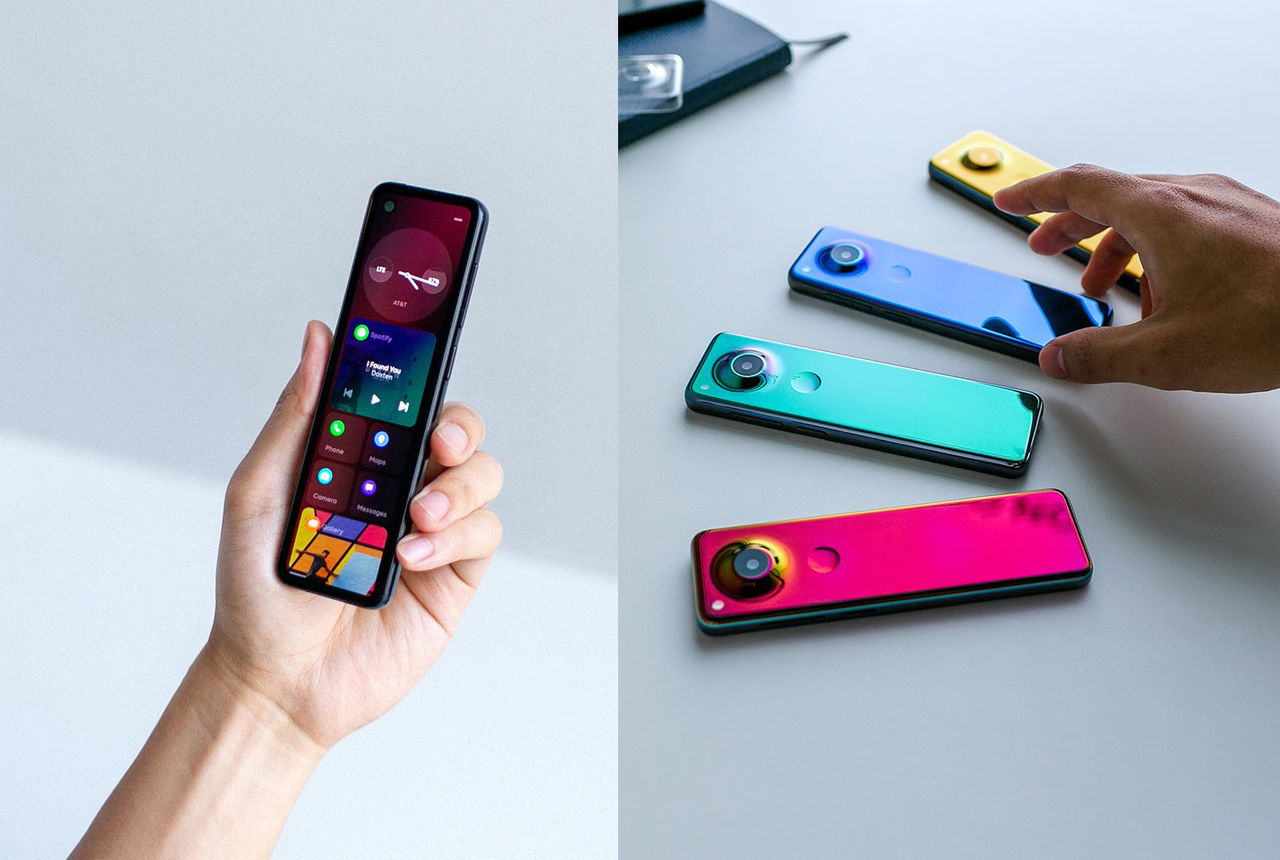 Udda mobiltelefon har dykt upp
