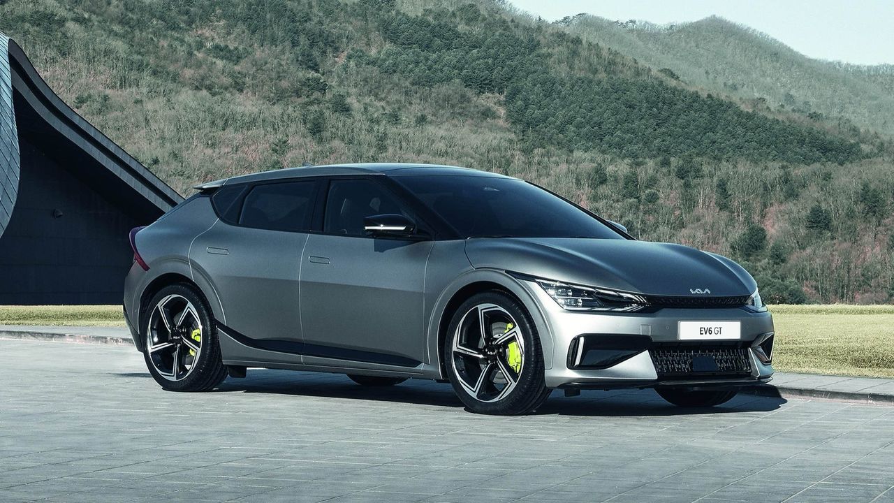 Kia EV6 GT får också fejkad växellåda