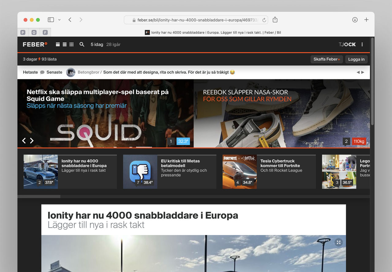 Större fokus på kommentarer!