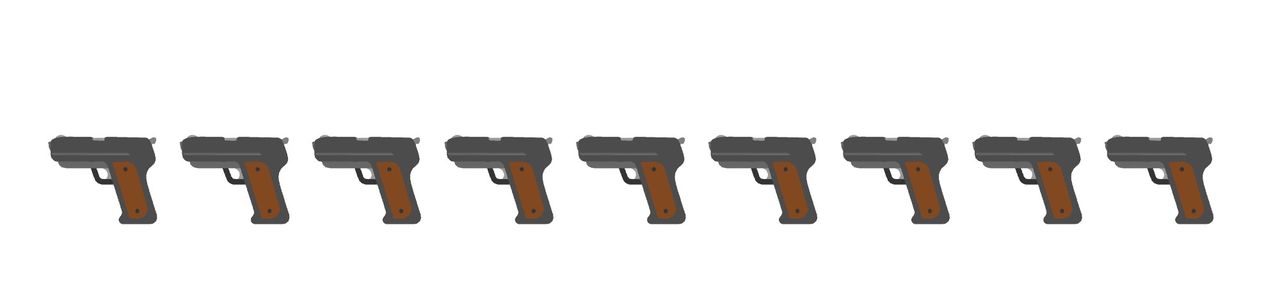 X har en ny pistol-emoji