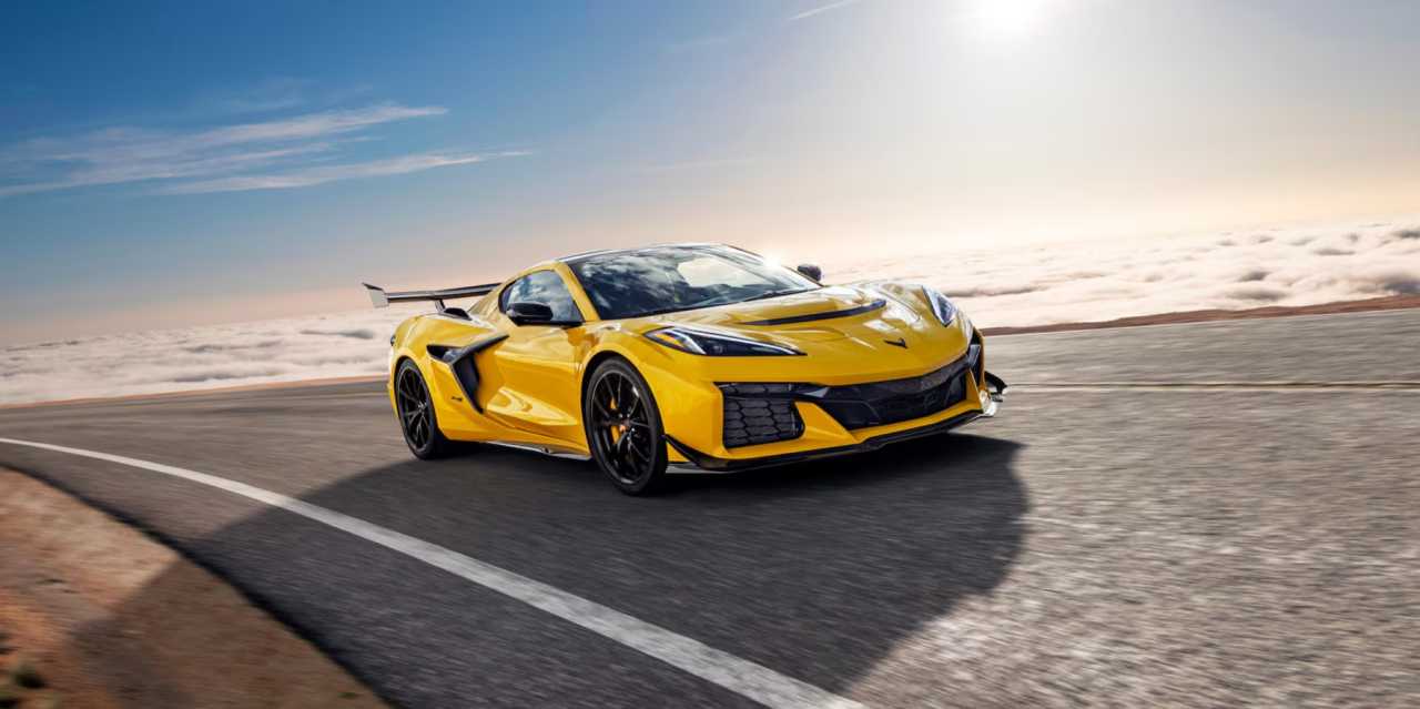 Det här är Corvette ZR1 med 1079 hästar