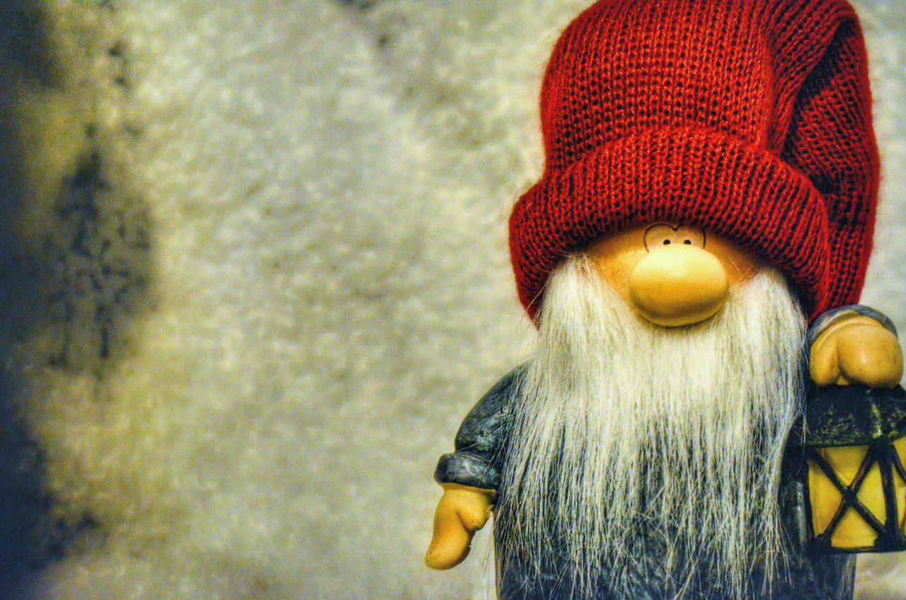 Skånsk tomte portad från sommarfest