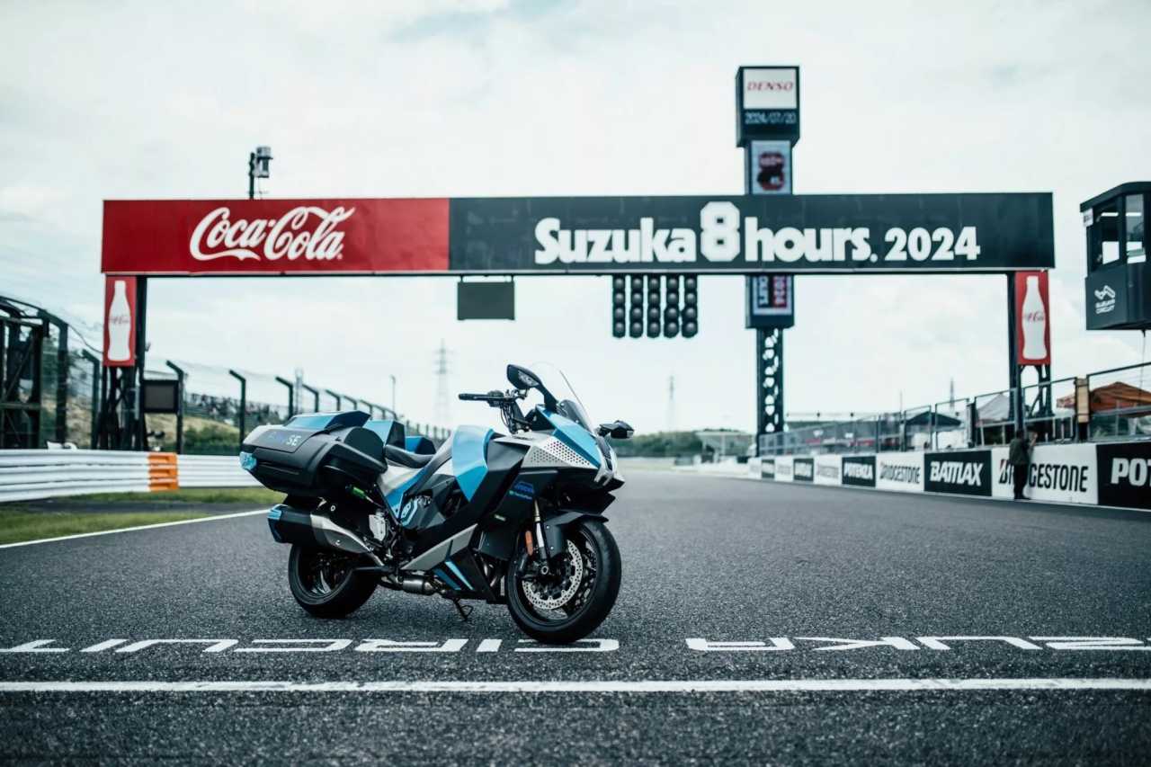 Kawasaki har provkört sin vätgasdrivna motorcykel