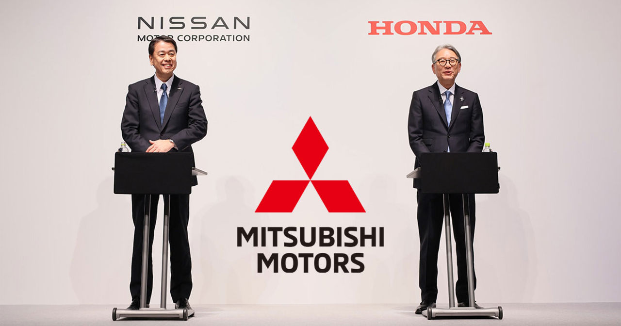 Mitsubishi kanske går in i Honda-Nissan-alliansen