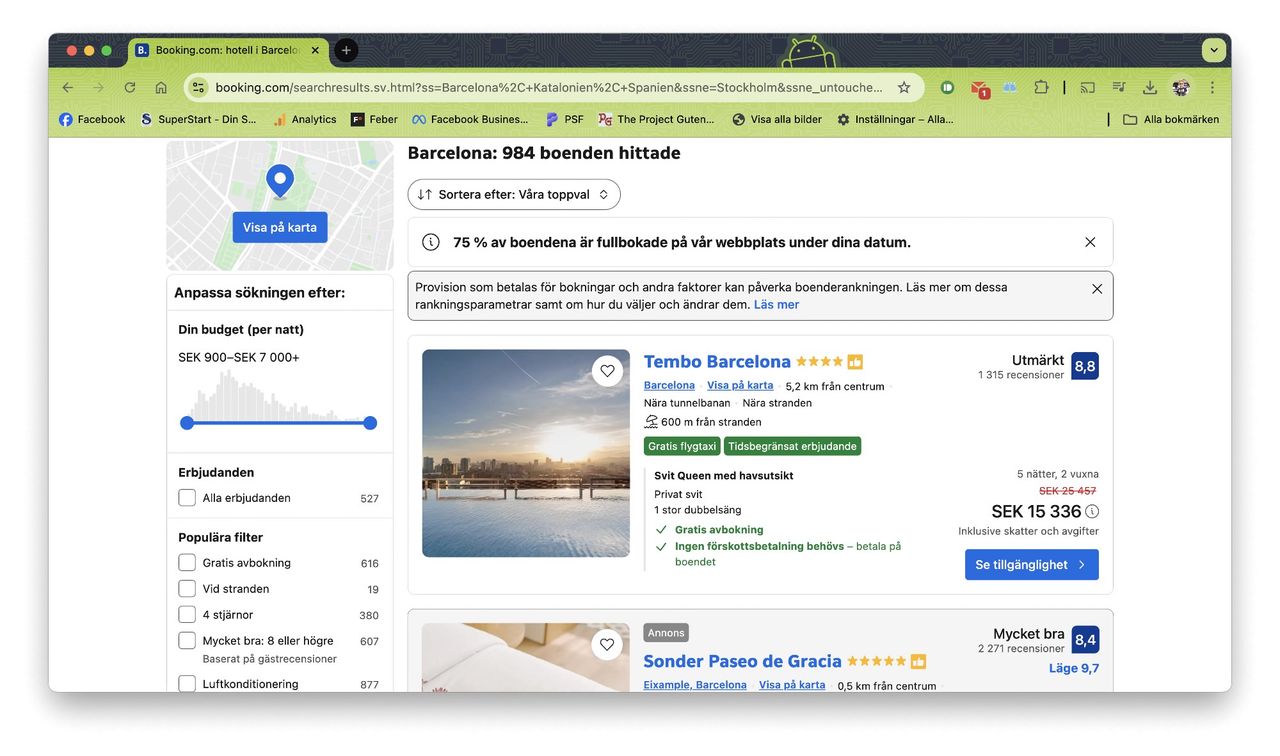 Booking.com åker på miljardböter