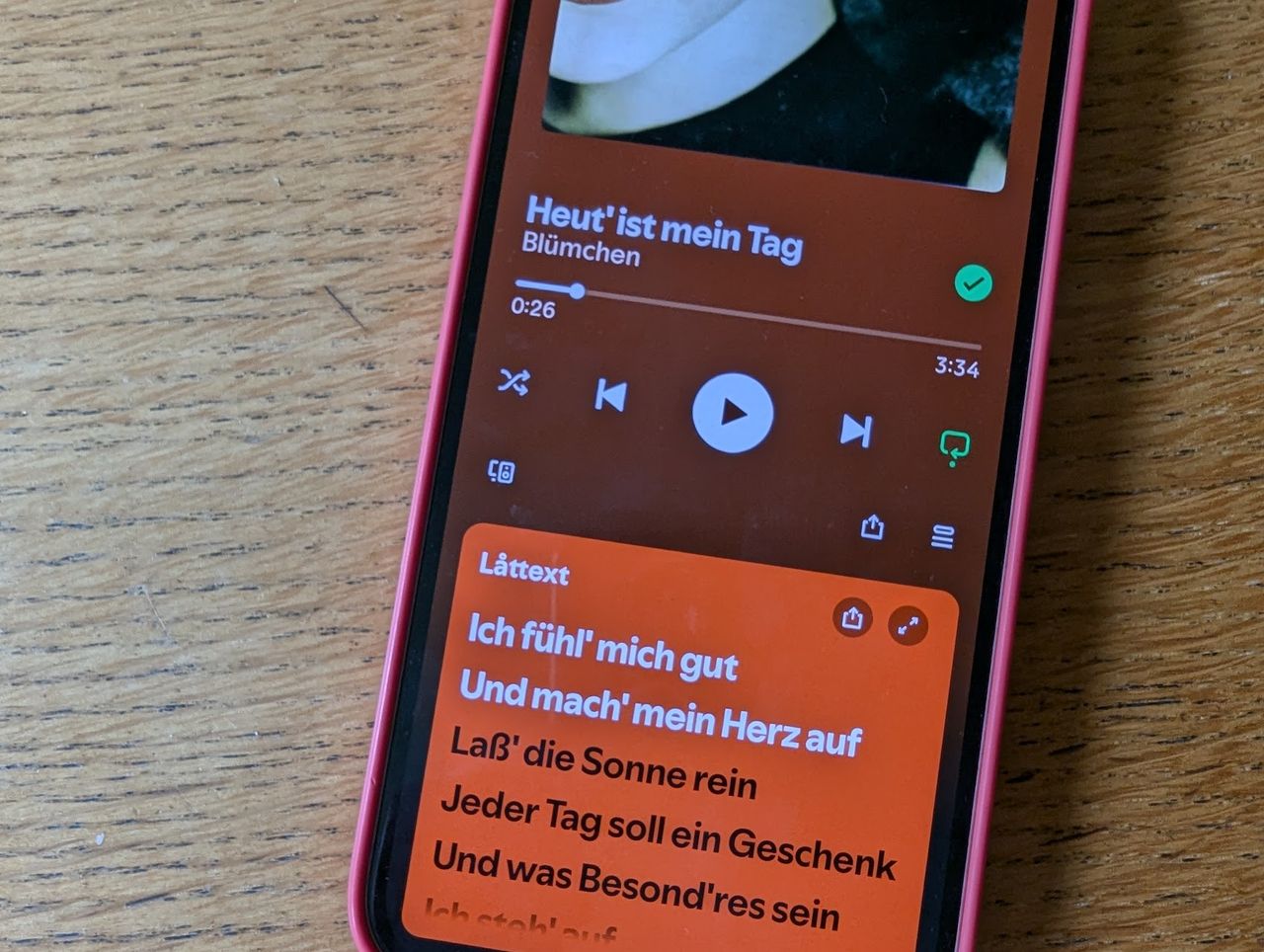 Låttexter kommer tillbaka till Spotifys gratisanvändare