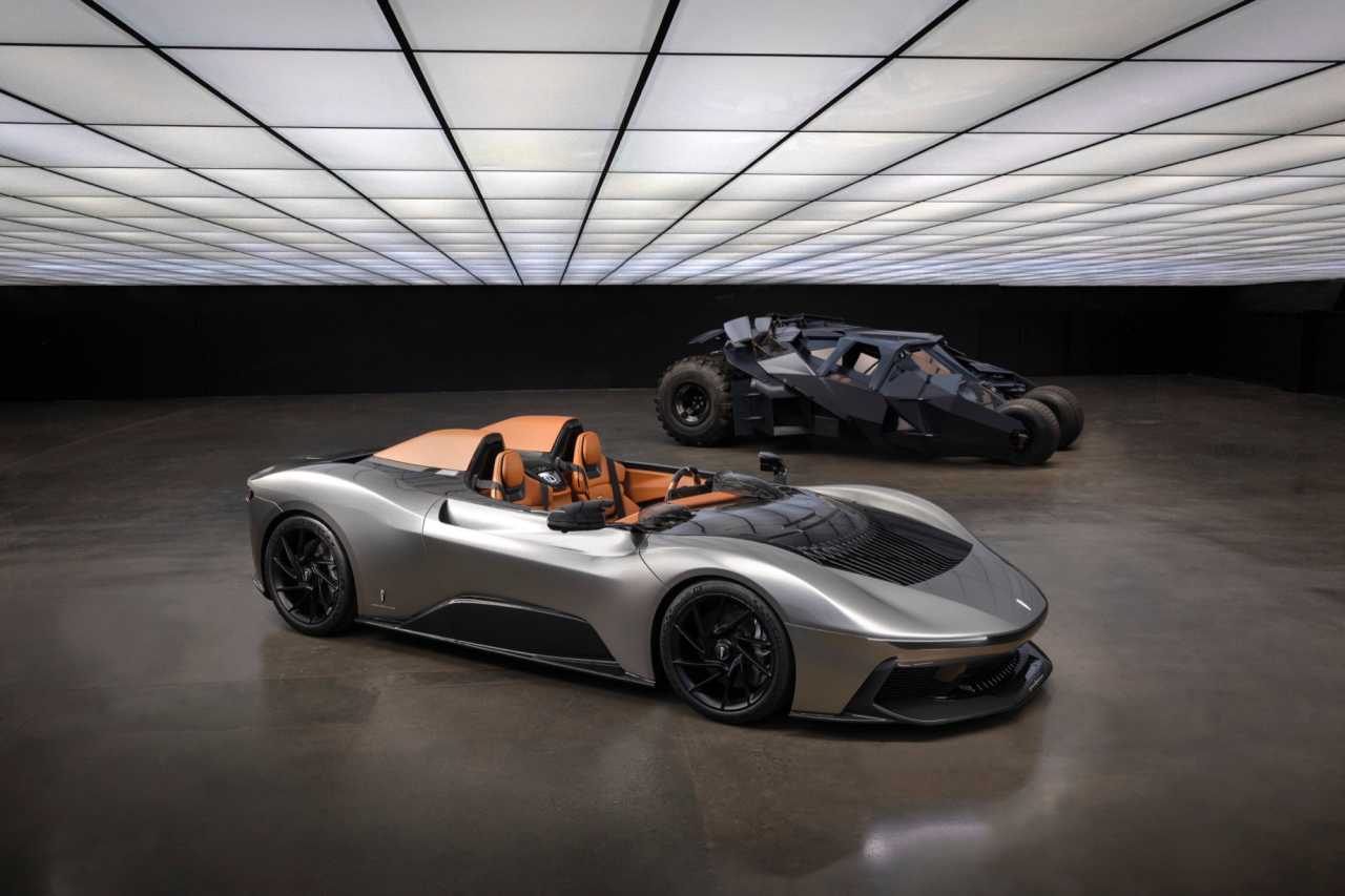 Pininfarinas Batmobile kommer till Monterey Car Week