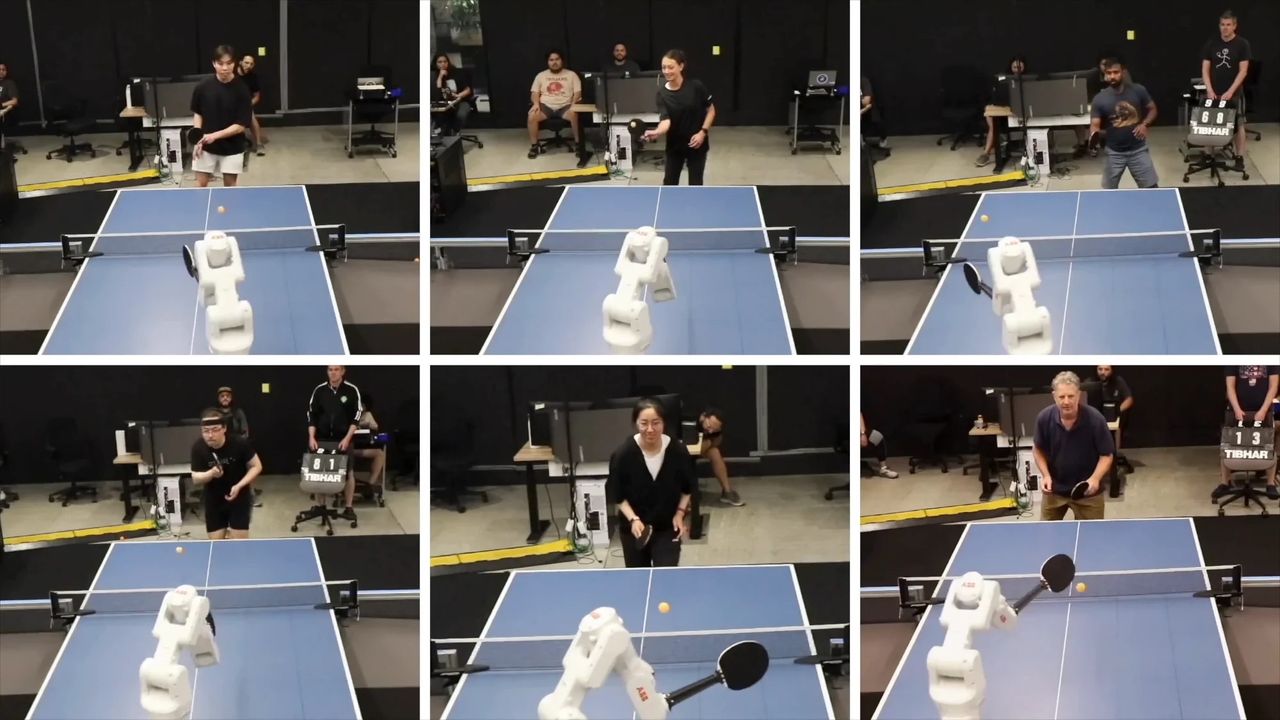 Google DeepMind har utvecklat en pingisrobot