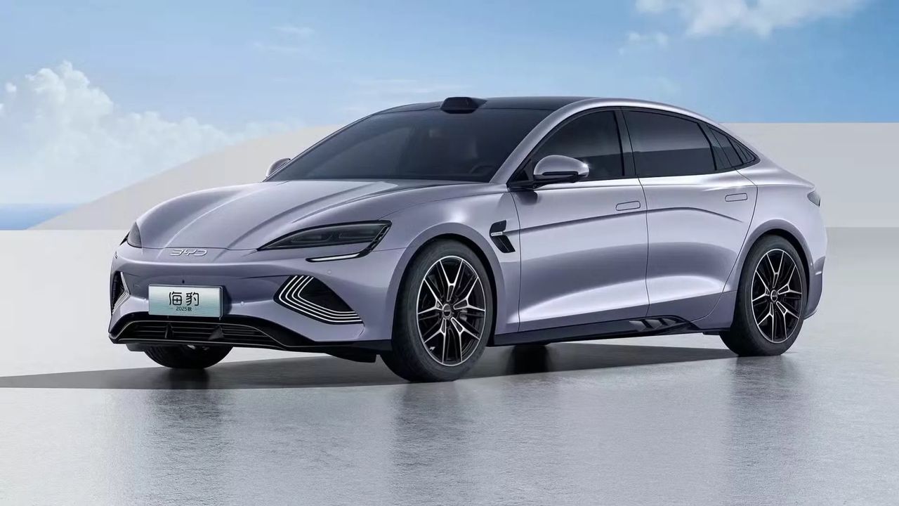 BYD Seal får 800 volt, snabbare laddning och Lidar