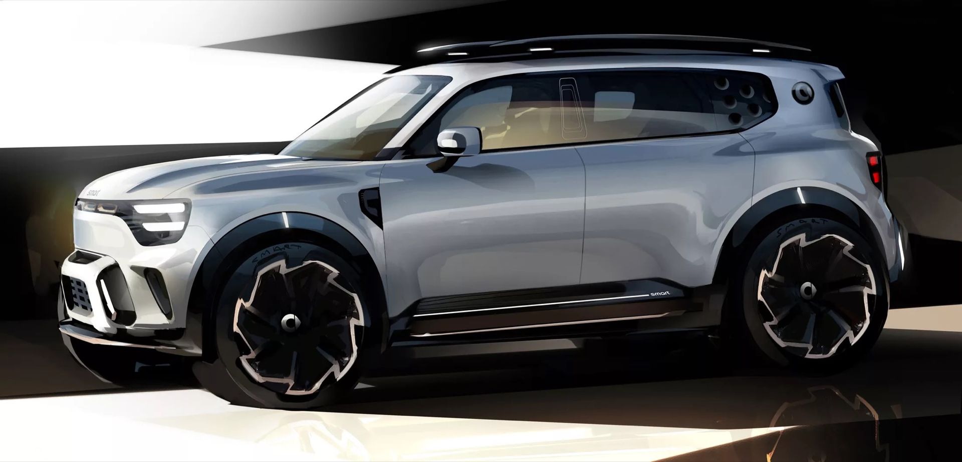 Smart visar nya renderingar på #5