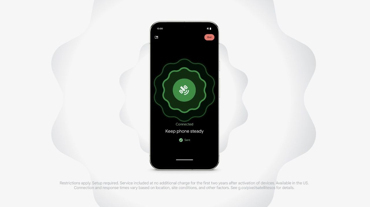 Pixel 9-telefoner får stöd för SOS via satellit