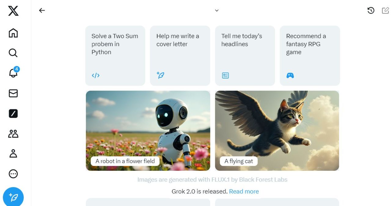 xAI släpper Grok-2