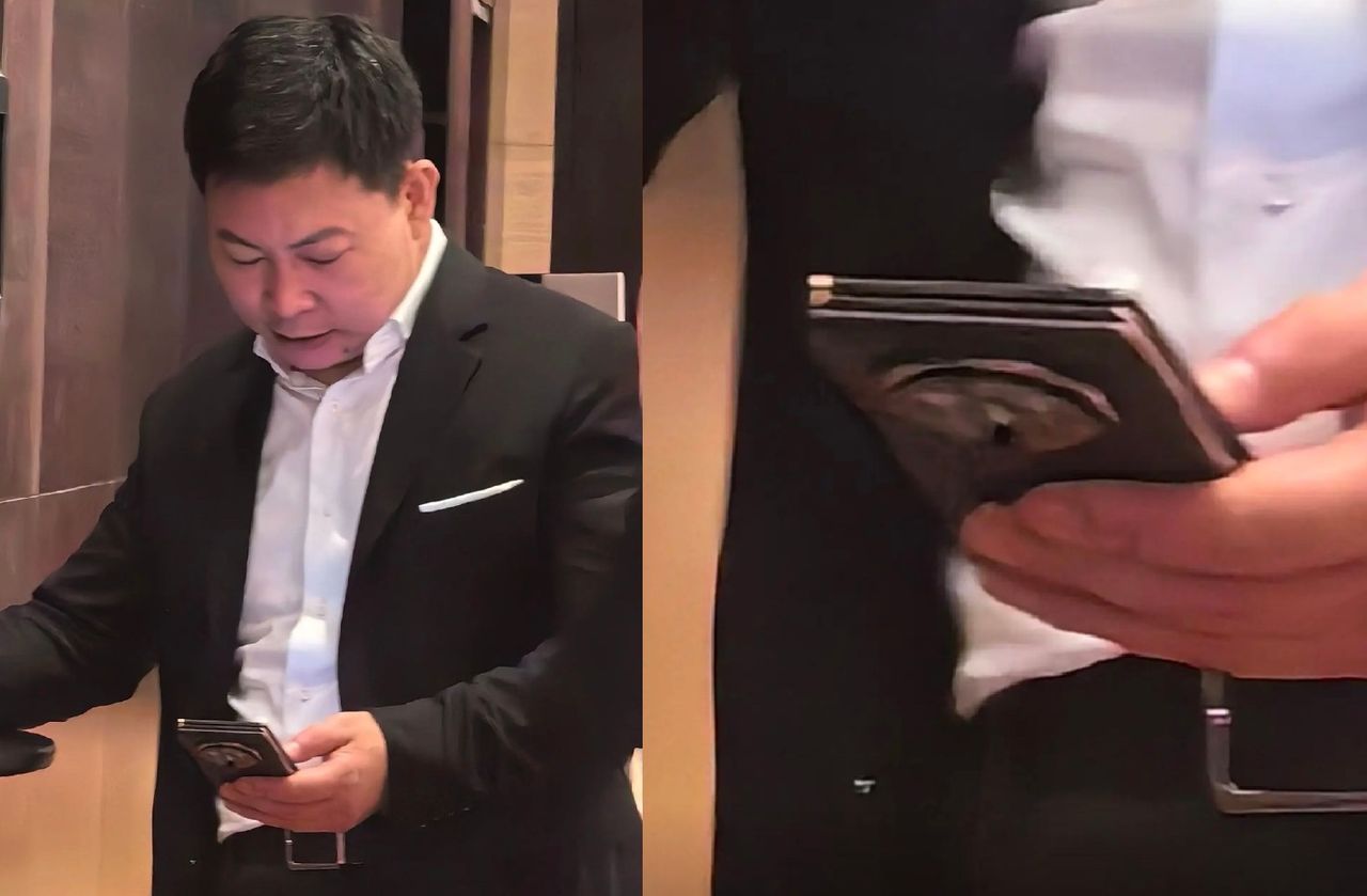 Nya bilder på Huaweis trippelviktelefon läcker